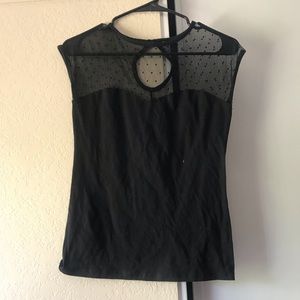 Rock Steady Medium pinup style shirt with lace top